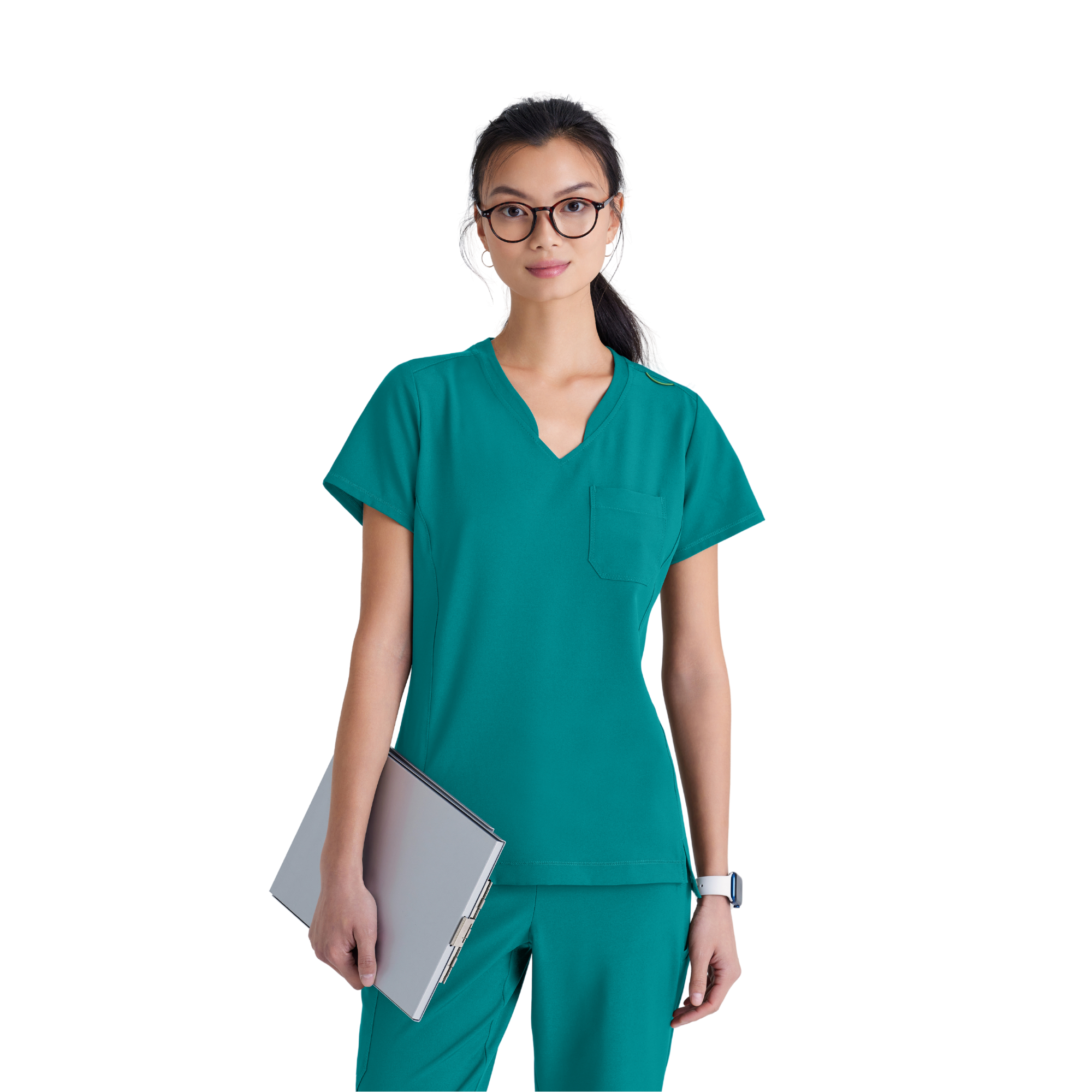 Sway Tuck-In Top - Tunique médical moderne - Femme - Grey’s Anatomy Evolve GREYS ANATOMY EVOLVE 
