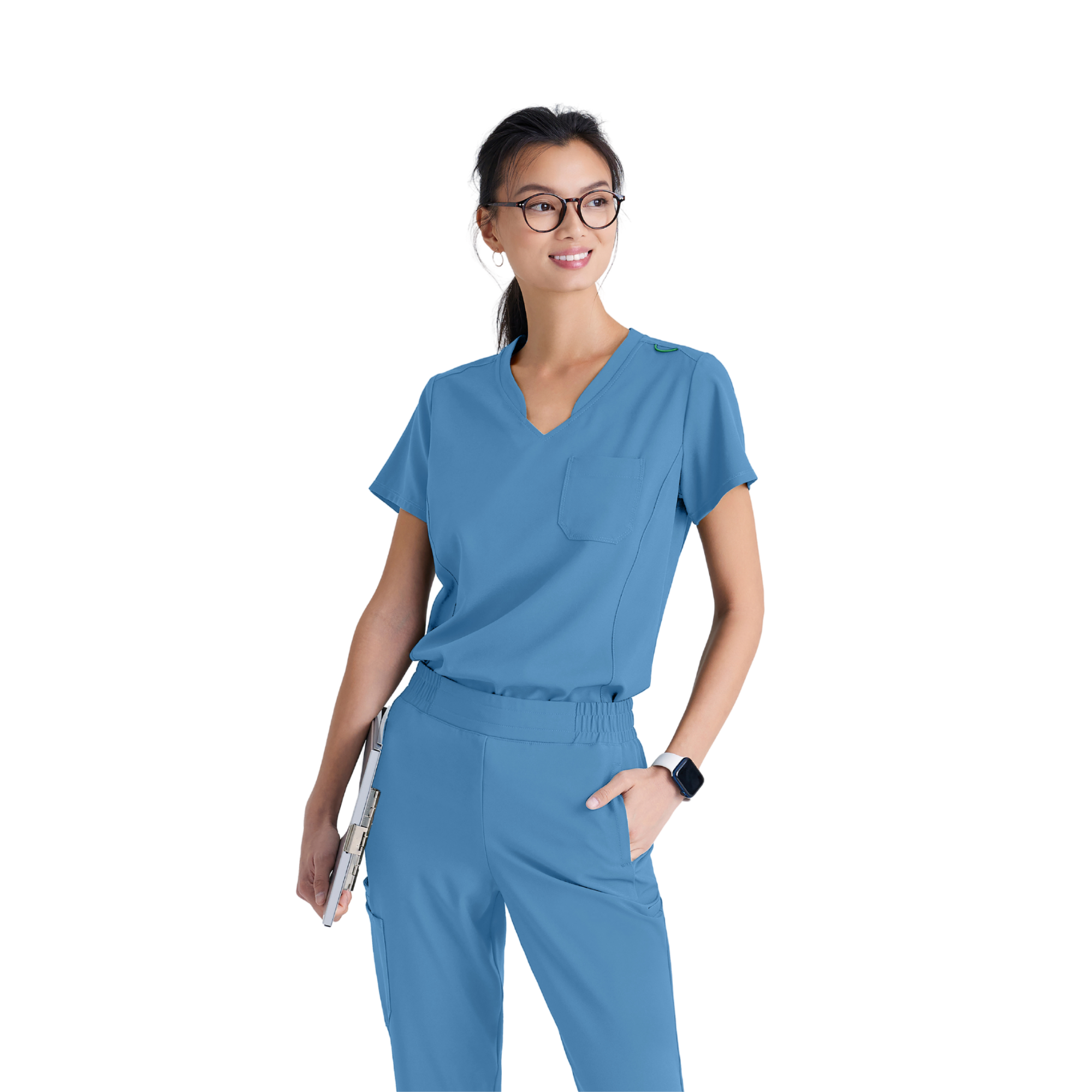 Sway Tuck-In Top - Tunique médical moderne - Femme - Grey’s Anatomy Evolve GREYS ANATOMY EVOLVE 