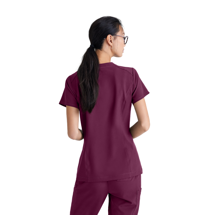 Sway Tuck-In Top - Tunique médical moderne - Femme - Grey’s Anatomy Evolve GREYS ANATOMY EVOLVE 