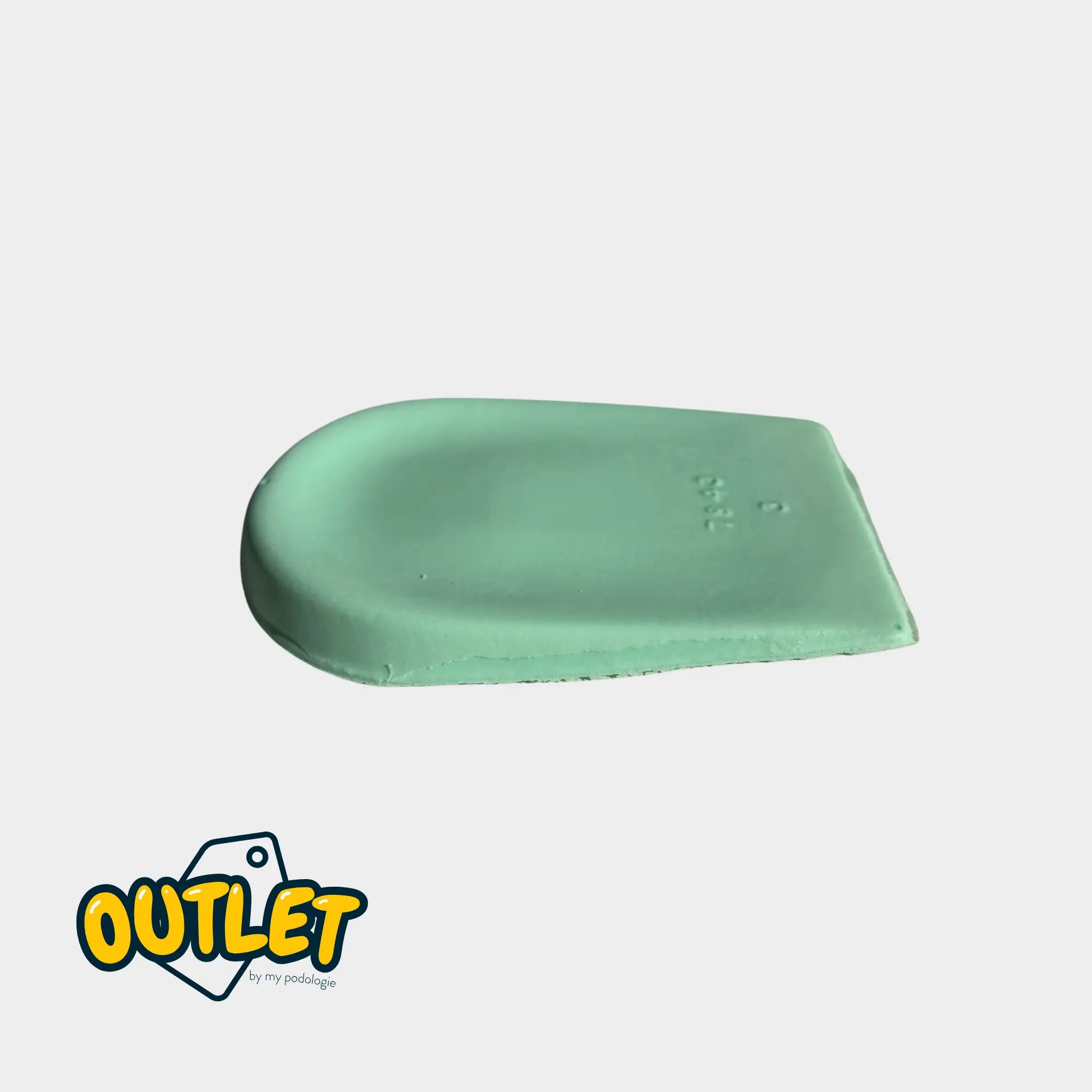 Talonnette en mousse latex avec léger rebord autour du talon - Lot de 20 // Fin de série My Podologie 