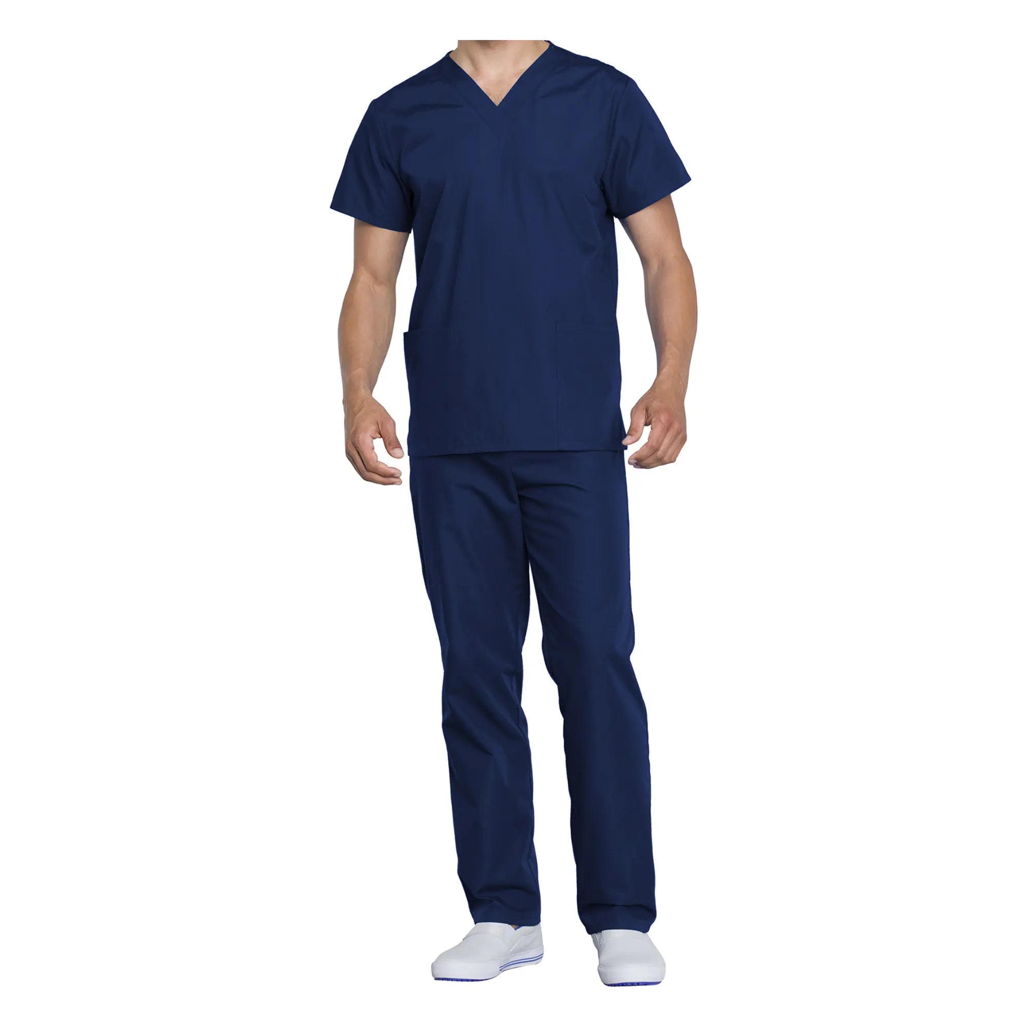 Toulouse - Ensemble médical - Tunique et pantalon - Unisexe - Cherokee Cherokee Authentic Workwear  Bleu-Marine-3XL
