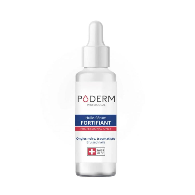 Traitement Ongles noirs, traumatisés - 30ml - Fortifiant - Application avec pipette - Poderm Professional - My Podologie