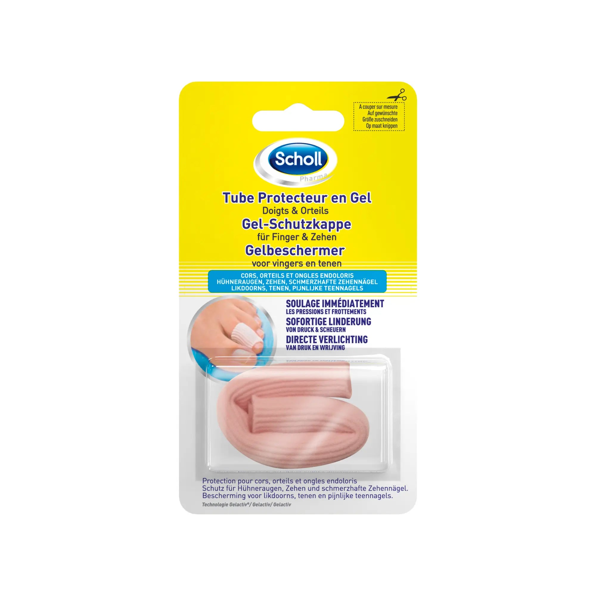 Tube Protecteur en Gel - Doigts et Orteils - Scholl Scholl