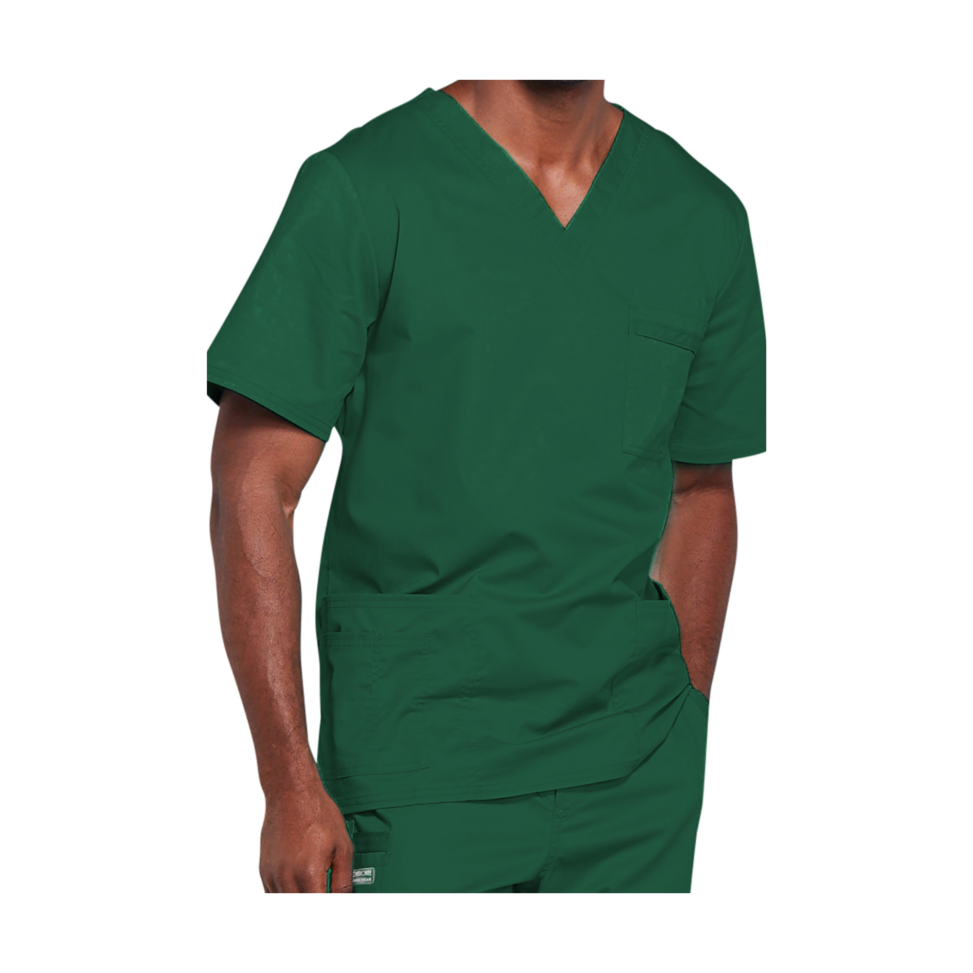 Versailles - Tunique unisexe col V - Unisexe - Cherokee Cherokee Authentic Workwear  Vert-Chasseur-3XL