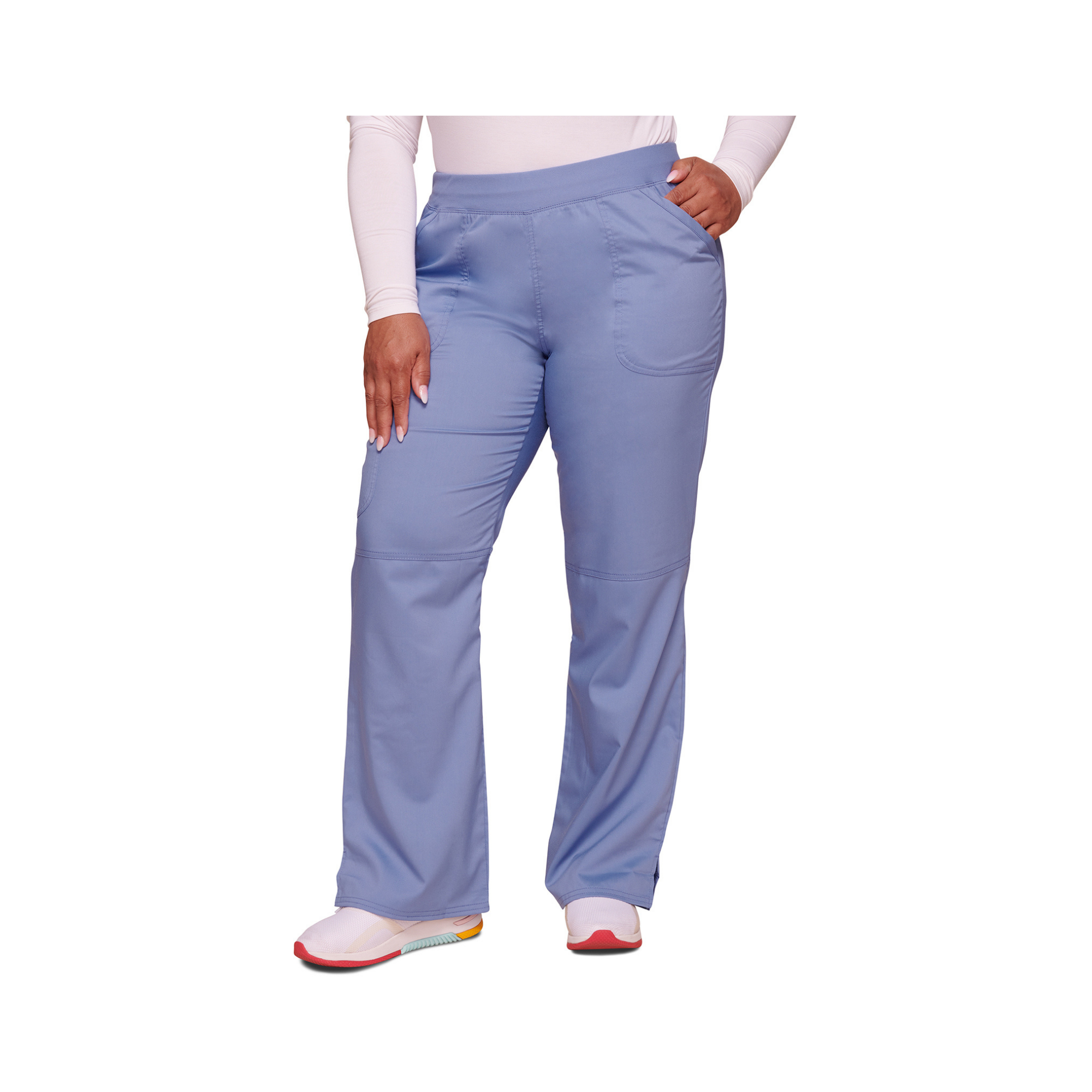 Villeurbanne - Pantalon droit taille mi-haute - Femme - Cherokee Cherokee Authentic Workwear 