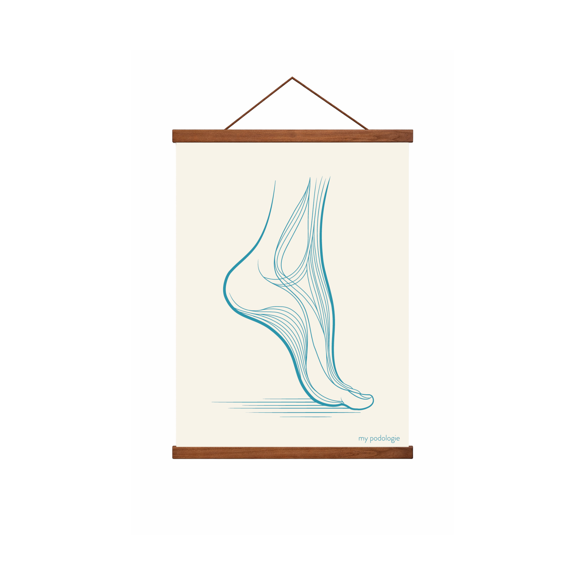 Cadre photo magnétique bois - plusieurs modèles