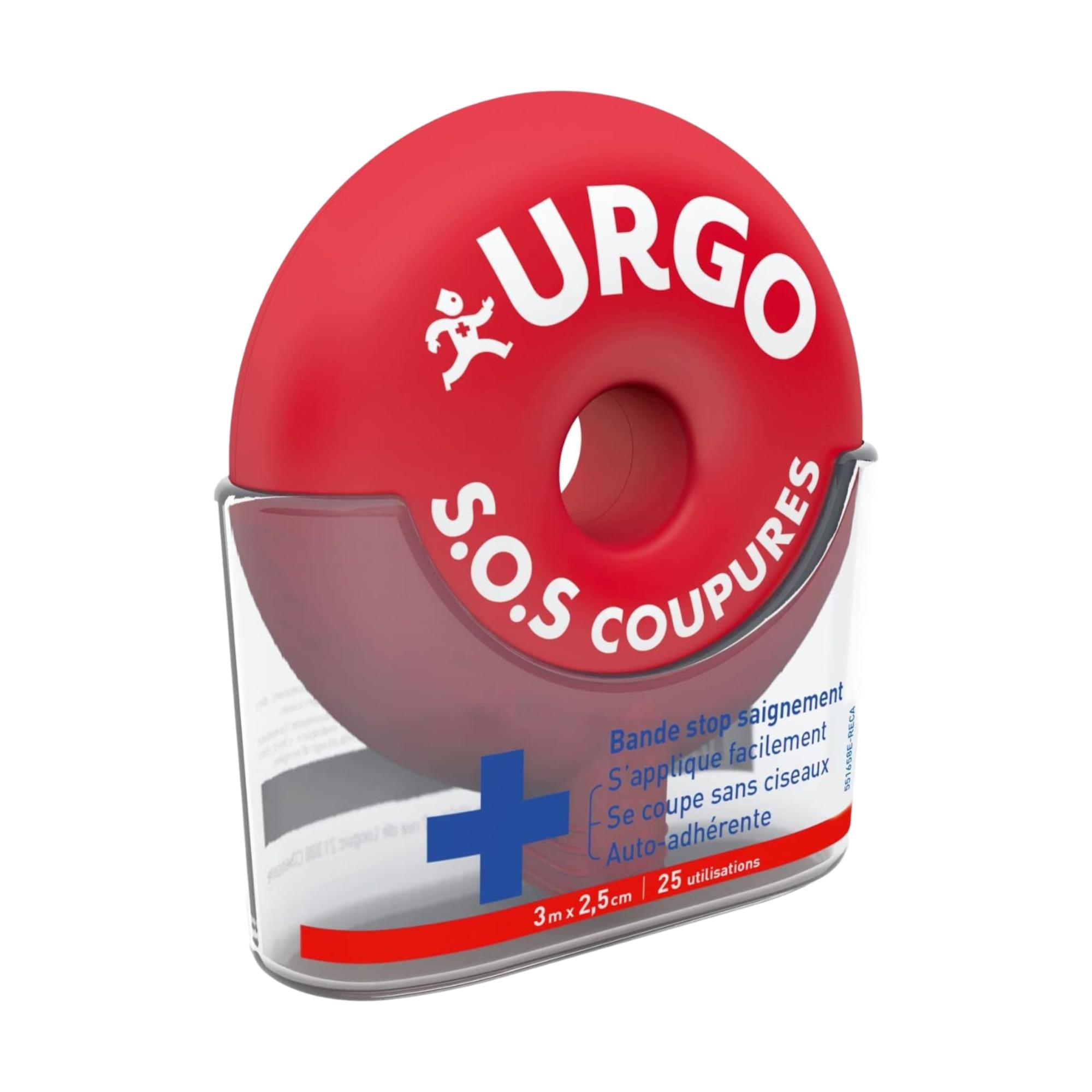 SOS Coupures - bande 3m x 2,5cm - Urgo Urgo 